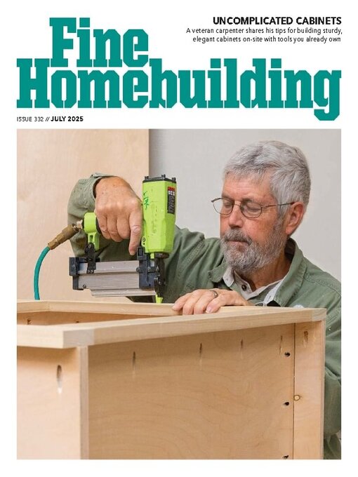Title details for Fine Homebuilding Magazine by Active Interest Media HoldCo, Inc. - Available